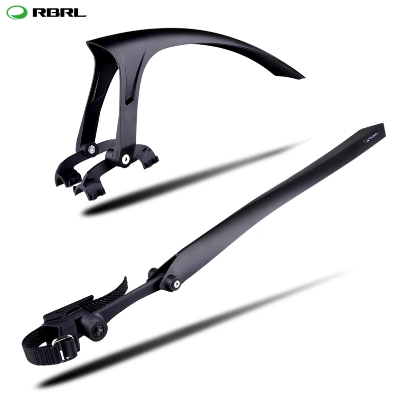 RBRL Road Bike Fender 700c Mudguard For Folding Bicycle Wings Mud Guard Set Ass Saver with Quick Release Design Anti Aging PP