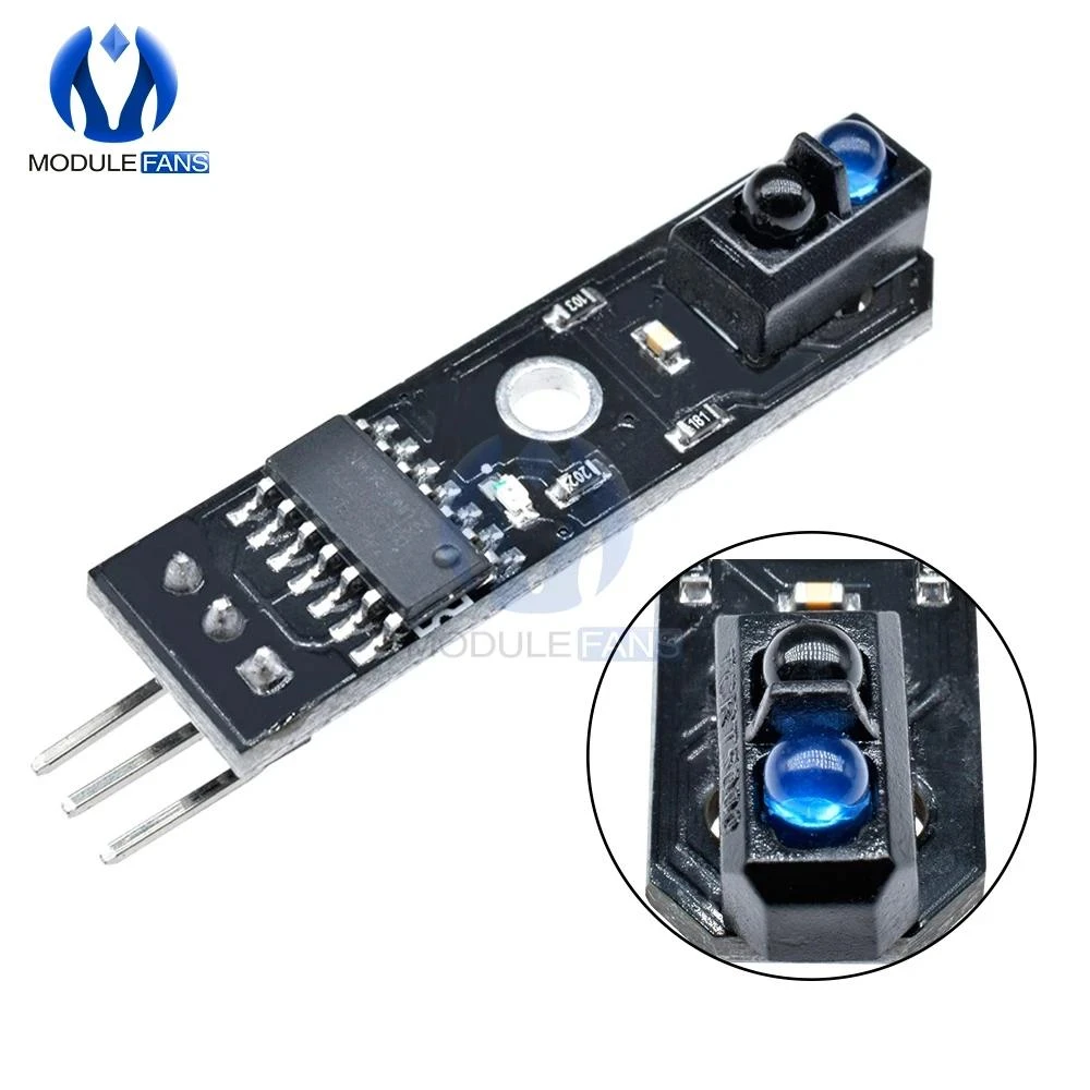 10PCS IR Infrared Line Reflection Track Follower Sensor TCRT5000 Obstacle Avoidanc For Arduino AVR ARM PIC DC 5V Digital Signal