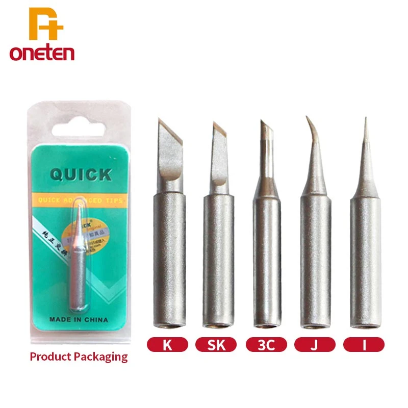 QUICK Soldering Tips Lead free Iron Tip Welding Sting forQuick 936/969/968+/ 236 936 Soldering Rework Station Tools Kit