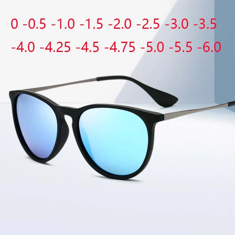 Classic Polarized Sunglasses Women Cat Eye Eyewear Prescription Sunglasses 0 -0.5 -1.0 -2.0 To -5.0