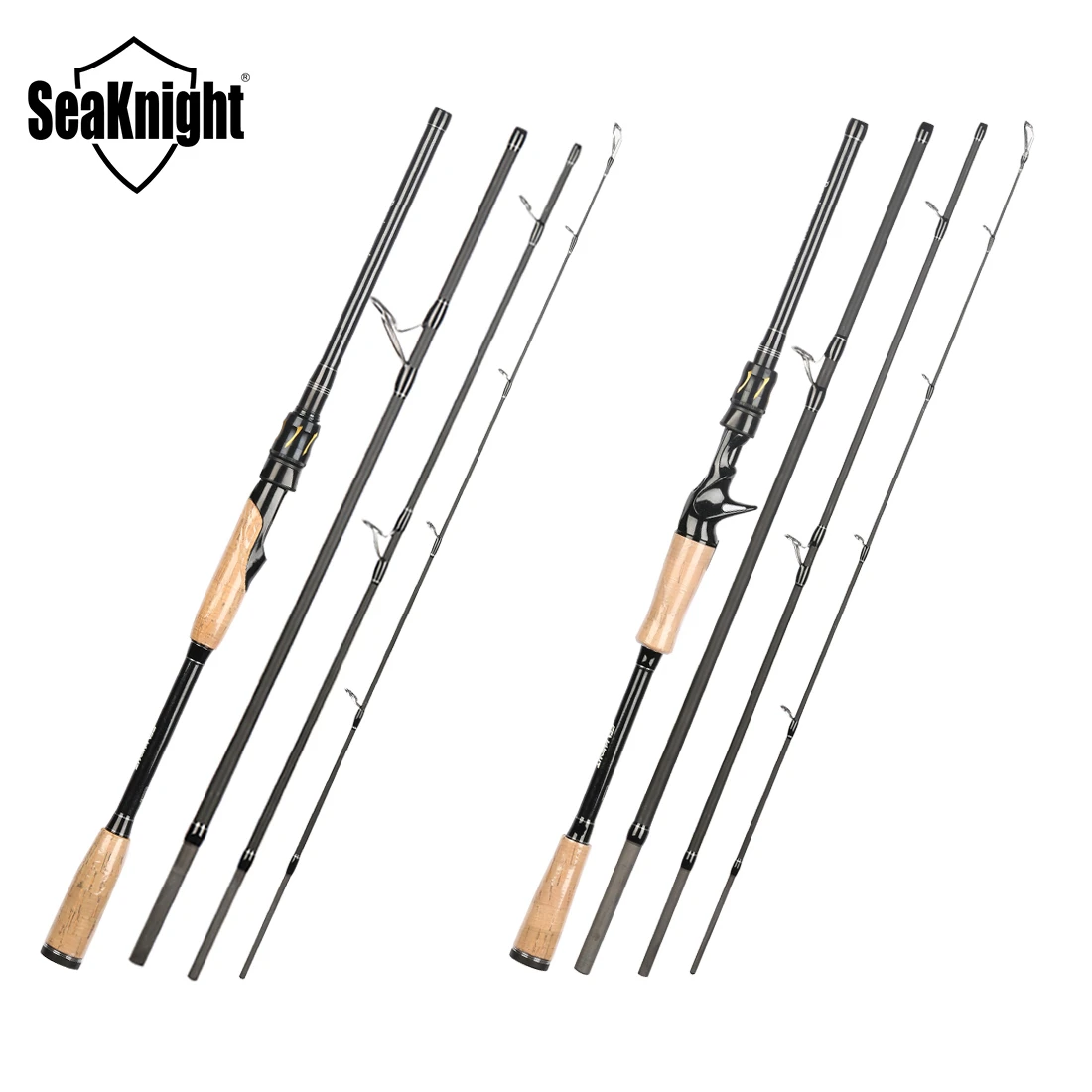 SeaKnight Brand Rapier Series Fishing Rod 1.68M 1.8M 2.1M 2.4M 2.7M 3.0M Carbon Lure Rod Sections Travel Rod for Lure Fishing