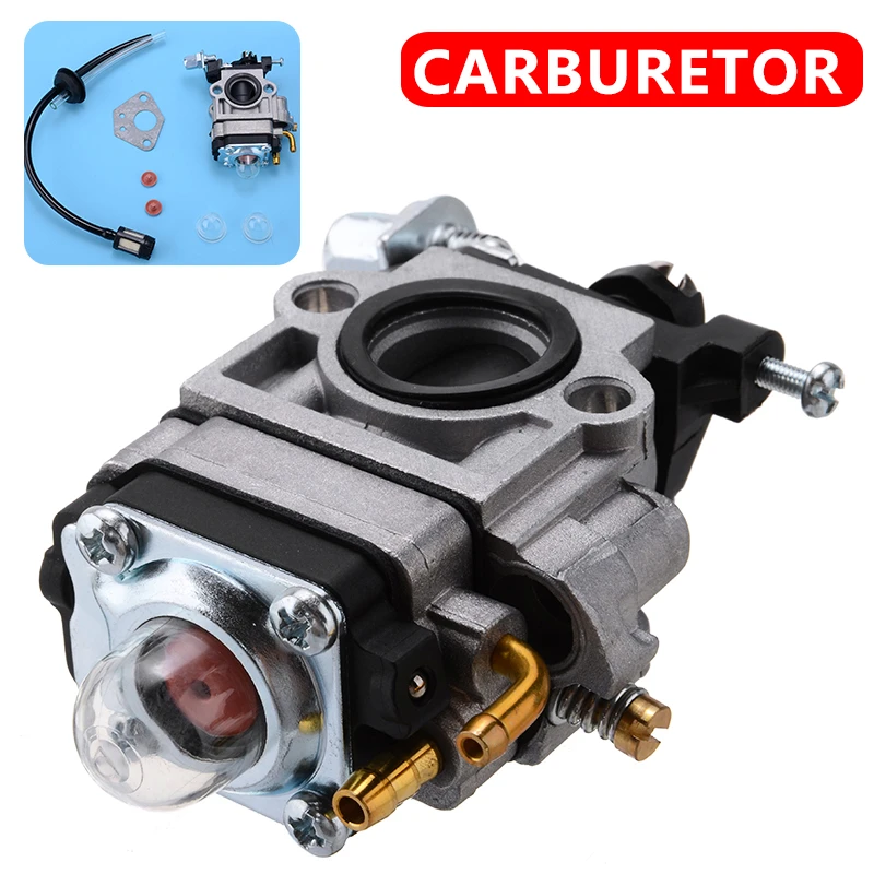 Brushcutter Carburetor For 4-in-1 Multifunction Brushcutter Kit Trimmer Leaf Blower Parts for Garden Tools