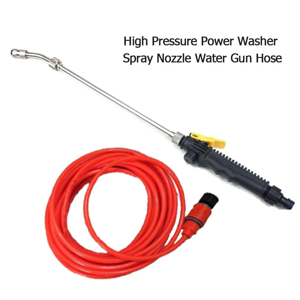 High Pressure Power Water Gun Washer Garden Hose Nozzle Spray Sprinkler Water Jet Car Washer Garden Watering Cleaning Tool