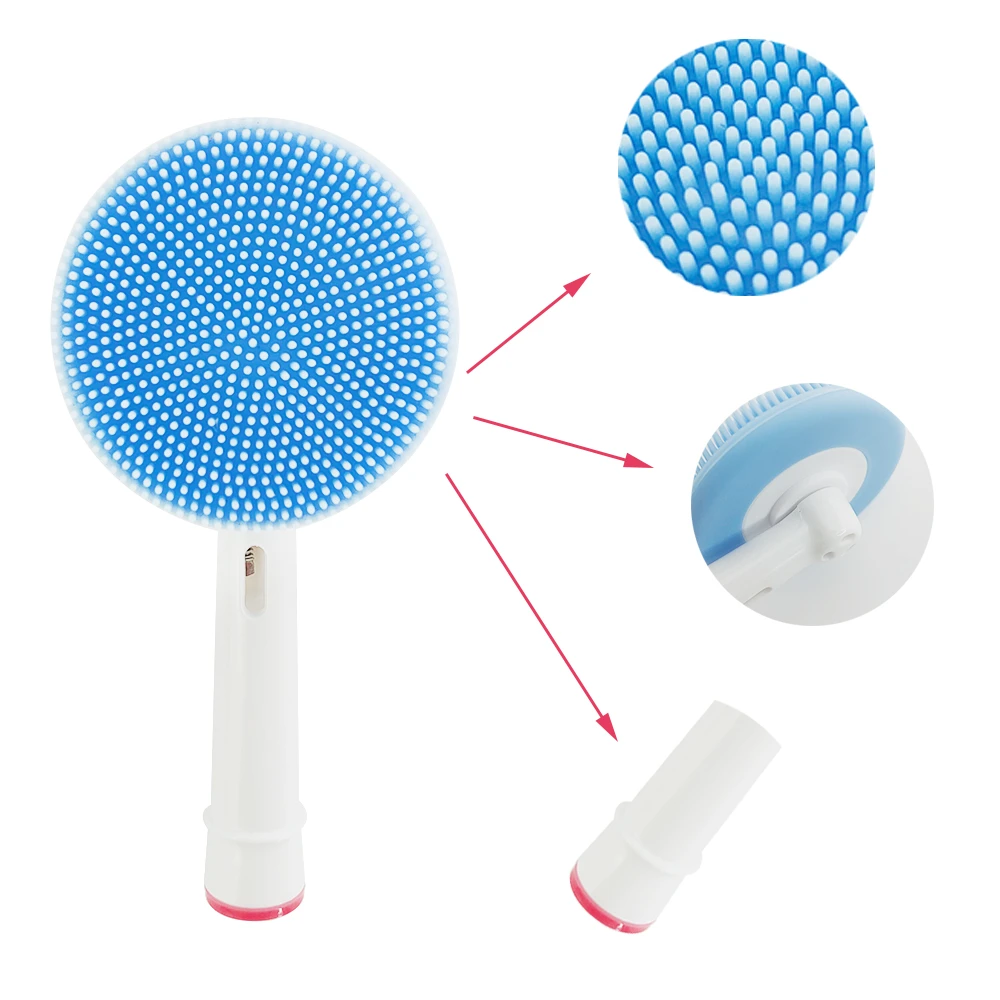 Replacement Brush Heads For Oral-B Electric Toothbrush Facial Cleansing Brush Head Electric Cleansing Head Face Skin Care Tools