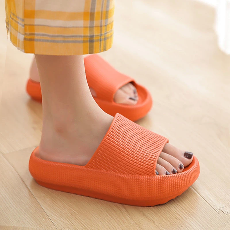 Thick Platform Slippers Women Indoor Bathroom Slipper Soft EVA Anti-slip Lovers Home Floor Slides Ladies Summer Shoes SH426