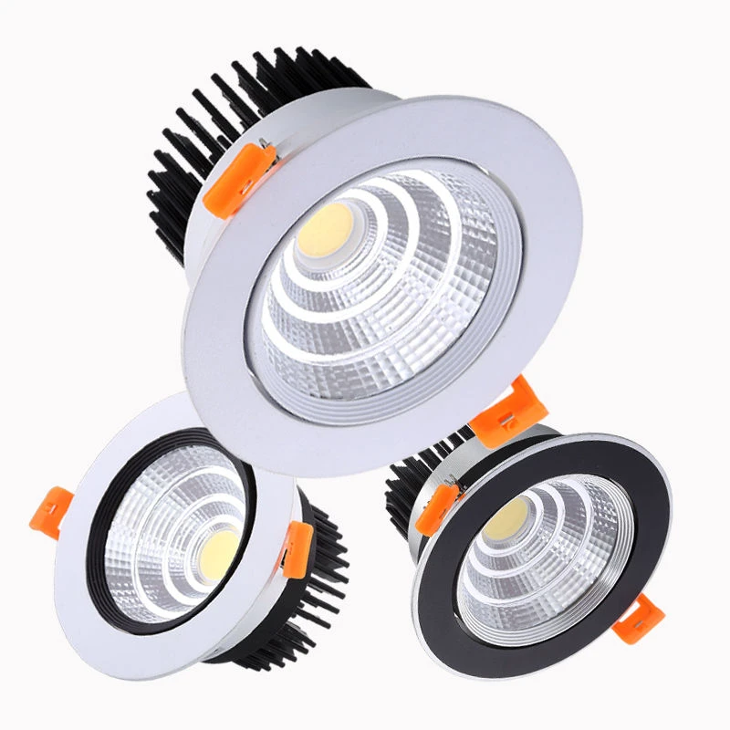 Dimmable Led Downlight Light Ceiling Spot  3w 5w 7w 9w 12w 15w 18w AC85-230V Recessed Lights Indoor Lighting