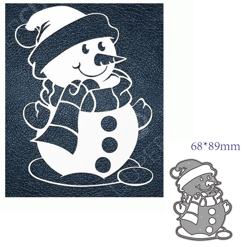 metal cutting dies cut die mold snowman decoration Scrapbook paper craft knife mould blade punch stencils dies