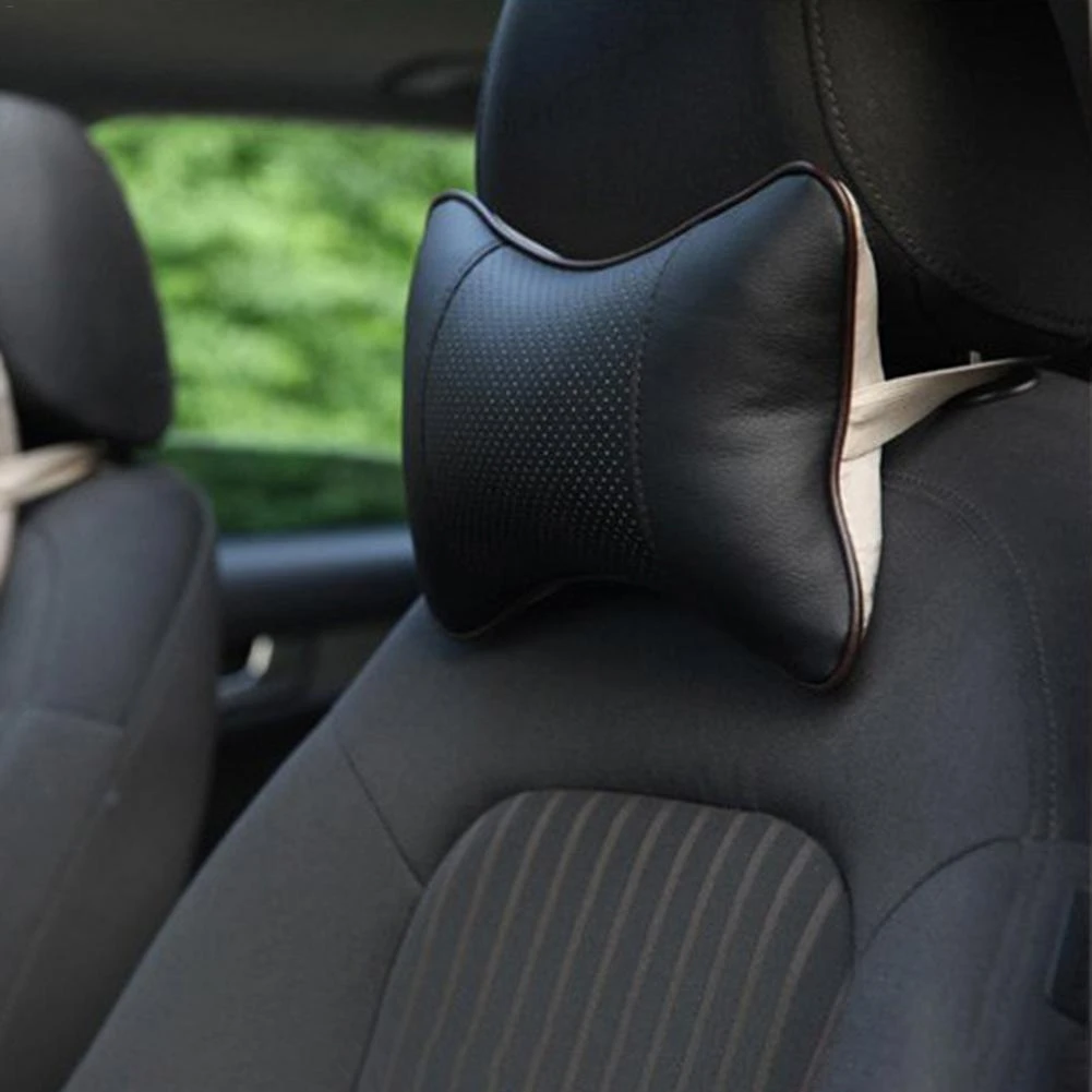 Car Headrest Neck Pillow Car Seat Pillow Cloud Silk Cotton Car Inner Lumbar Of Cervical Spine Car Neck Pillow