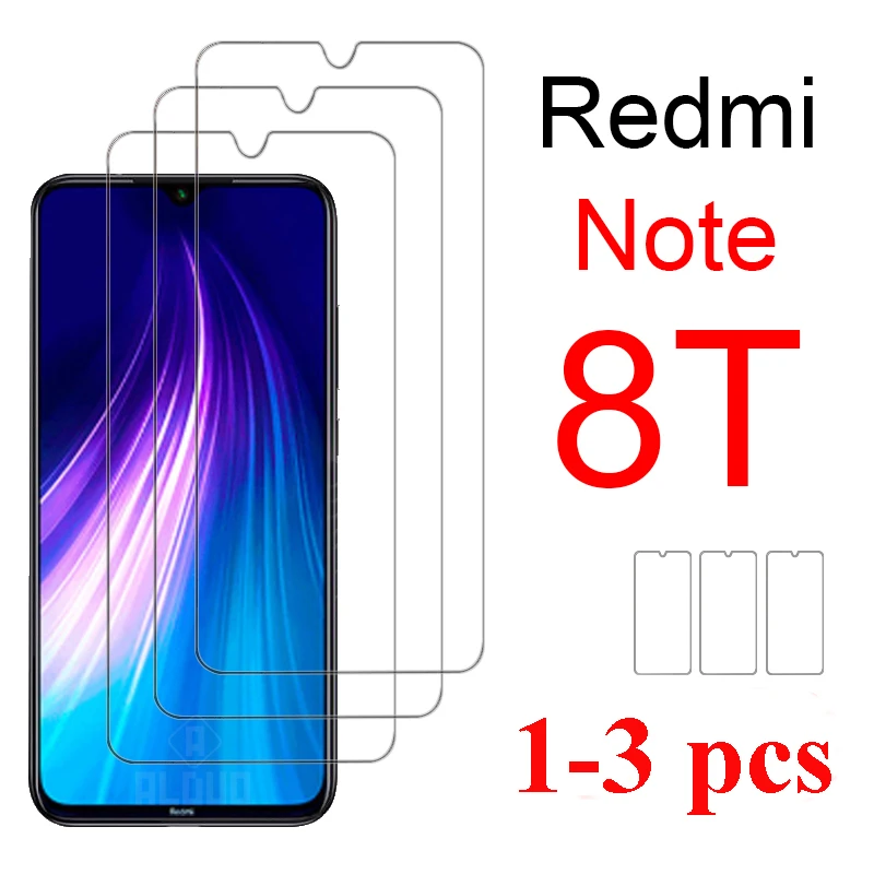 Protective glass on for xiaomi redmi note 9s 8t 9 note 7 8 9 pro screen protector kisomi mi not 8 t tempered film protection