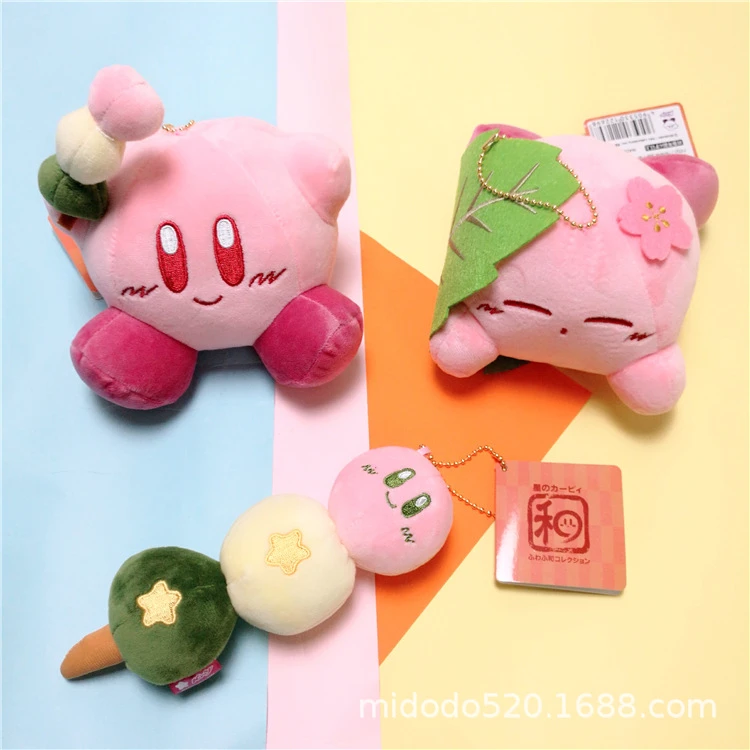 Cartoon Anime Kirby:Star Allies Plush Toy Cute Kirby Stuffed Toy Plush Doll Cute Home Decoration Accessories for Children Gifts