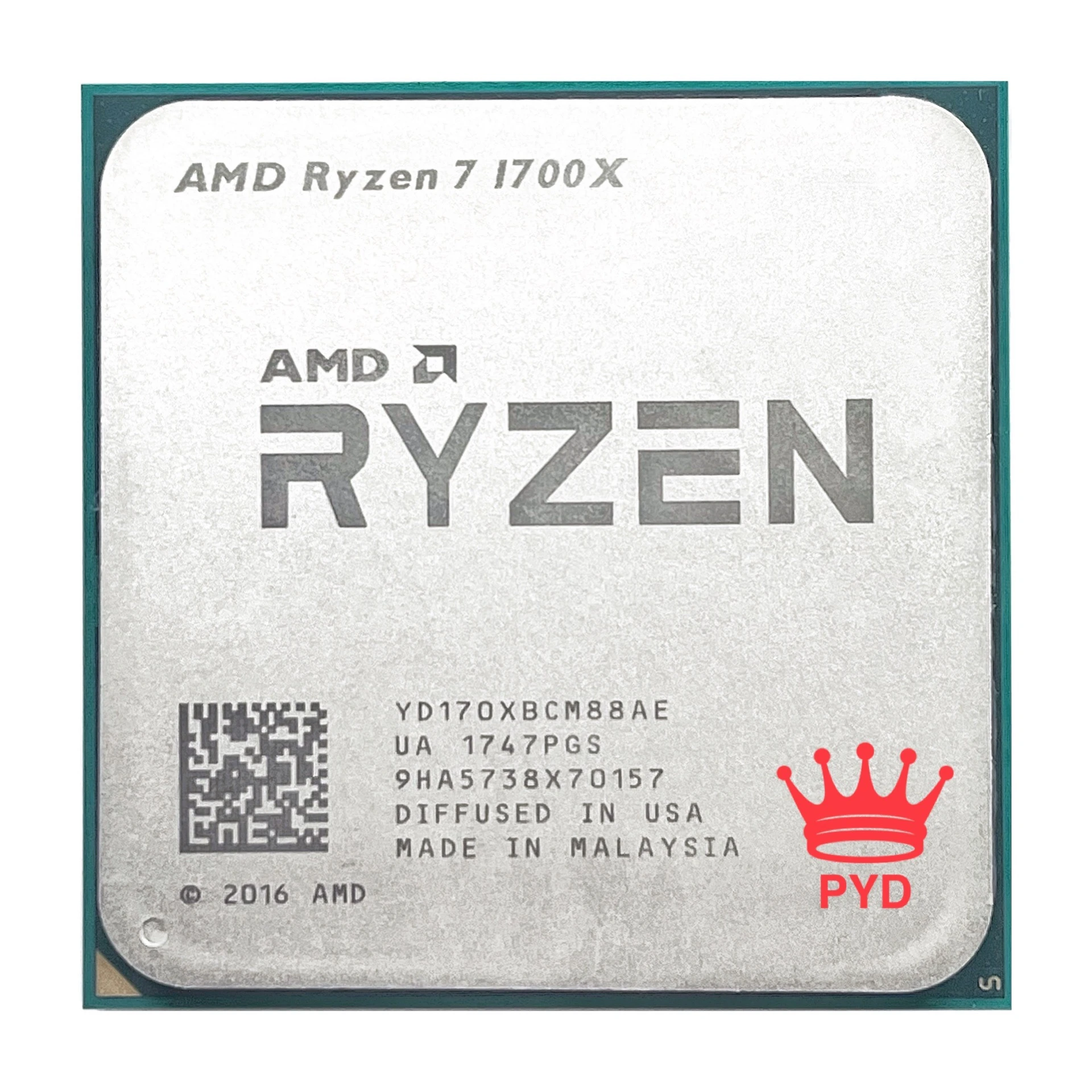 AMD Ryzen 7 1700X R7 1700X 3.4 GHz Eight-Core CPU Processor YD170XBCM88AE Socket AM4