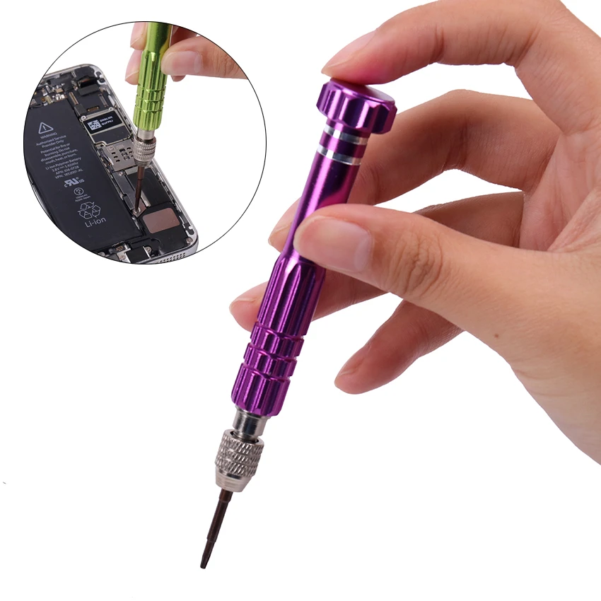 1PC 5 in 1 Screwdriver Bit Repair Screen Open Tool Kit Precision Screwdrivers Set Mobile Phone Repair Tools Screwdriver