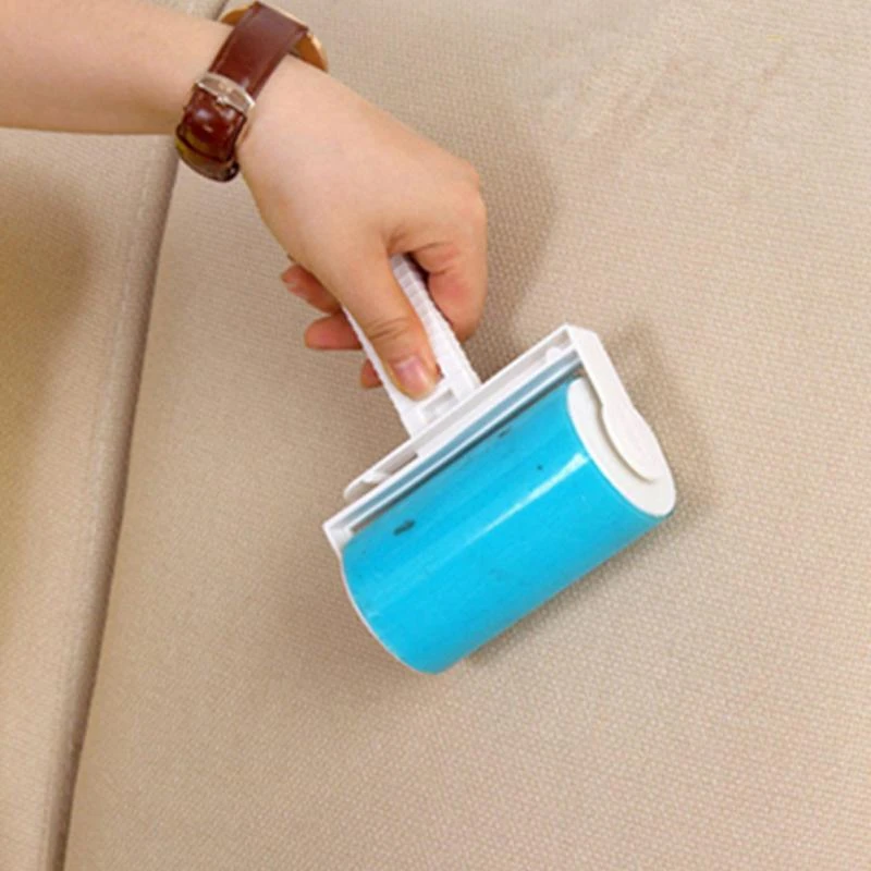 1pc Hot Remover Washable Brush Fluff Cleaner Sticky Picker Lint Roller Carpet Dust Pet Hair Clothes Reusable Home Essential Tool
