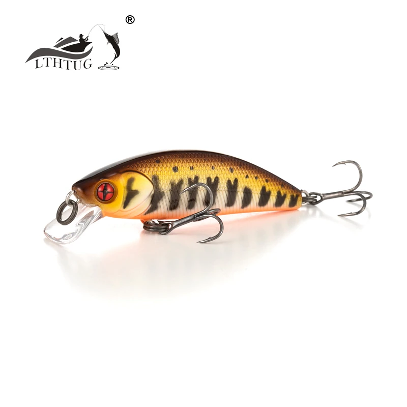 Peche Leurre LTHTUG Brand PHOXY MINNOW HW 40S 2.6g 50S 4.5g Sinking Minnow Stream Fishing Lures For Perch Pike Trout Bass