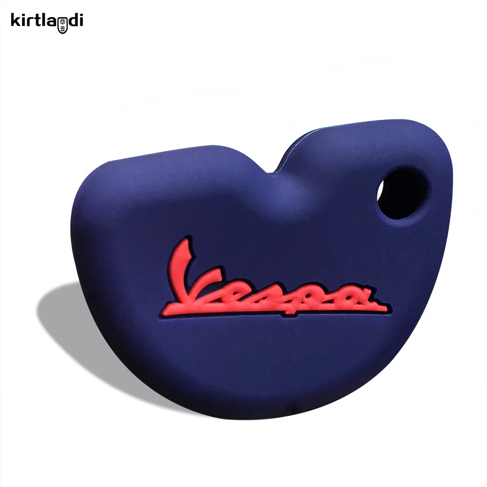 Kirtlandi Silicone Key Holder Keychain Accessories for Vespa Primavera GTS 946 LX150 Enrico for Piaggio 125 150 200 Motor Key