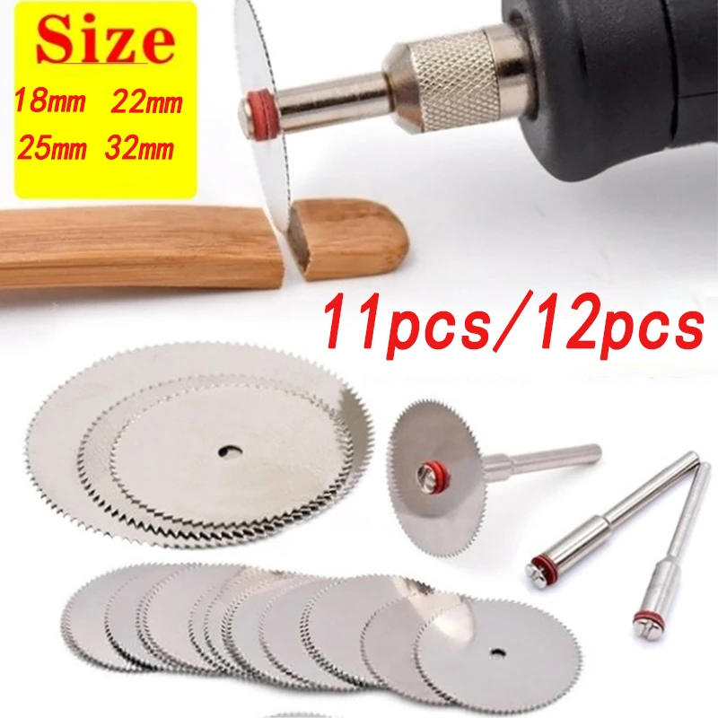 Electric grinding accessories wood with stainless steel mini saw blade section electric grinding cutting blade