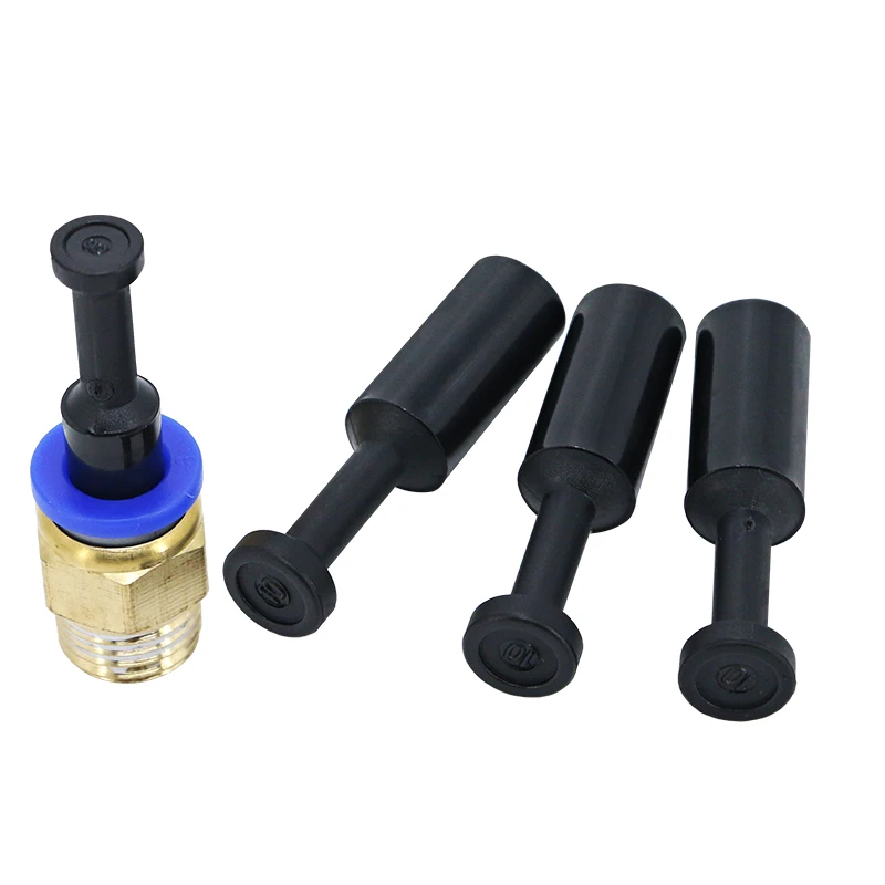 5PCS /Lot Pneumatic Blanking Pipe End Cup Plug Plugs Air Hose Tube Push Fit Connector Plastic pp4 pp6 pp8 pp10 4mm 6mm 8 10 12