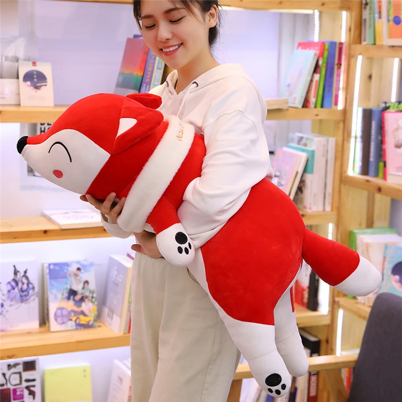 35-90CM Kawaii Dolls Stuffed Animals Plush Toys for Girls Children Boys Toys Plush Pillow Fox Stuffed Animals Soft Toy Doll