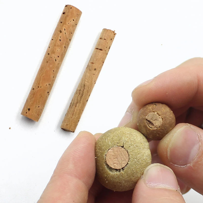 carp fishing Cork sticks 6mm & 8mm Pop for Pop ups and wafter Carp fishing baits terminal tackle boiles