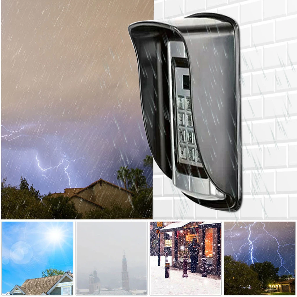 Waterproof Cover For Wireless Doorbell Ring Chime Button Transmitter Launchers  for Heavy Rain Snow Doorbell Cover Outdoor #40