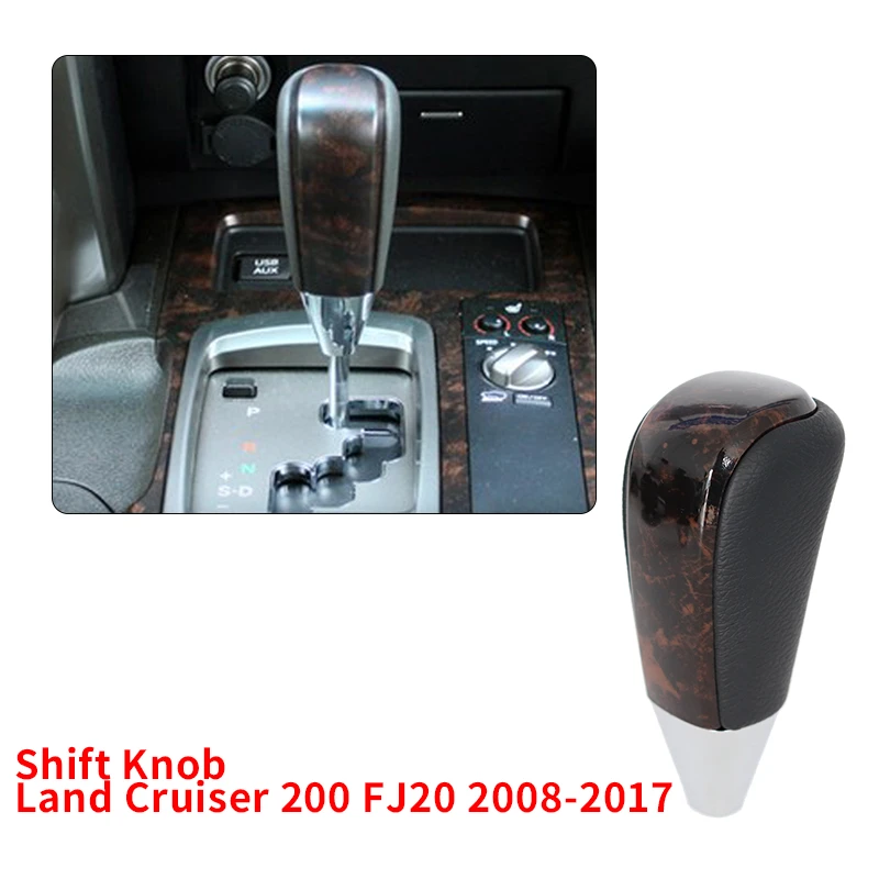Car Gear Shift Knob for Toyota Land Cruiser 200 FJ20 2008-2017 Automatic Gear Knob