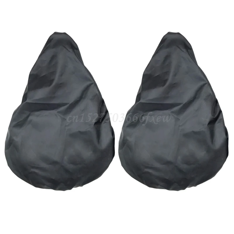 2pcs Bicycle Seat Rain Cover Bike Saddle Waterproof Protective Cover Outdoor Cycling Accessories