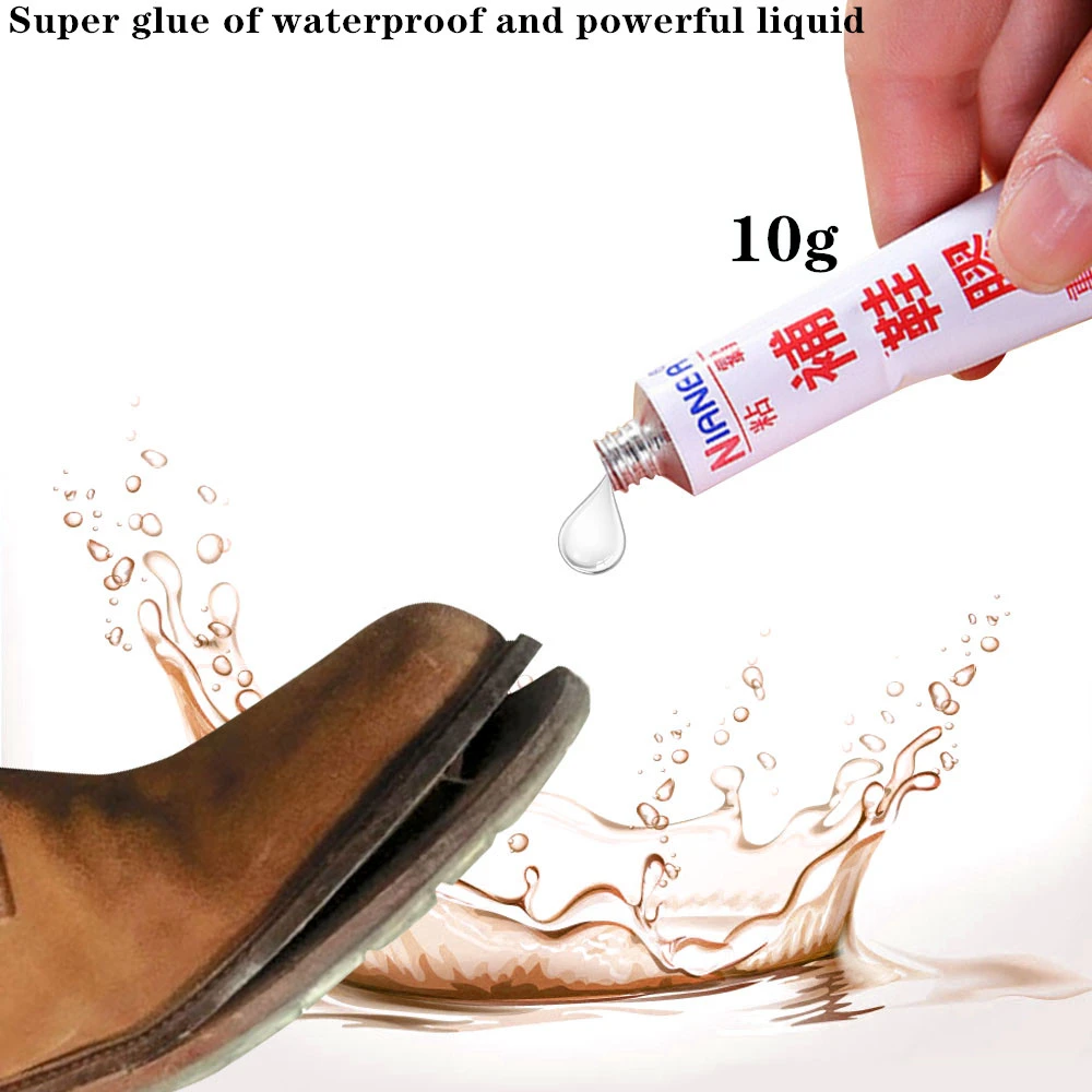 1pcs waterproof strong liquid super glue repair fabric leather textile wood fabric instant dry glue