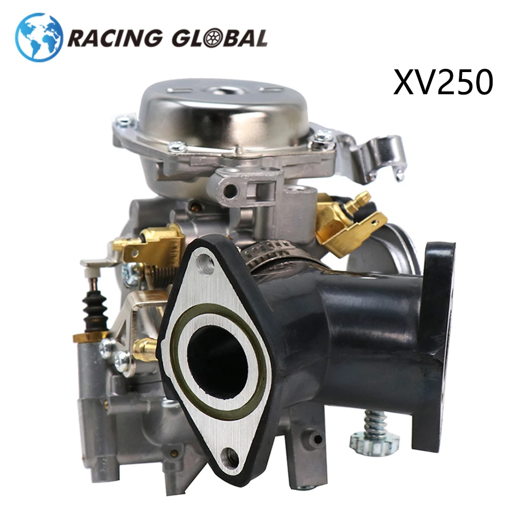 ALCON-Racing XV 250 26mm Carburetor With Adapter Manifold For Yamaha XV 250 Virago 250 V-star 250 Route 66 1988-2014