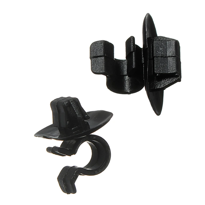 10x Bonnet Stay Clip Plastic Fastener Holder For Citroen Peugeot Vauxhall Vivaro