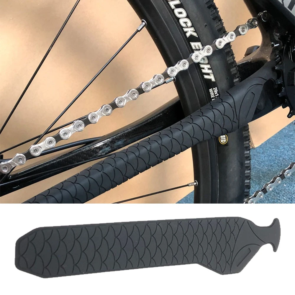 3D Silicone MTB Road Frame Scratch-Resistant Protector MTB Bike Chain Posted Guards Bicycle Care Guard Cover Cycling Accessories