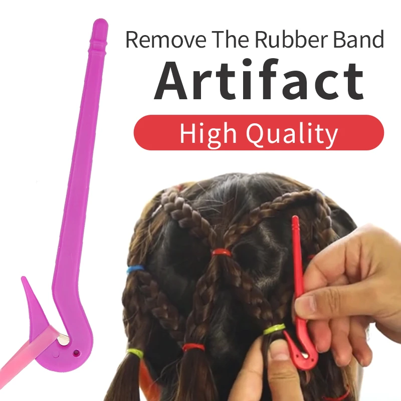 Fashion Durable Hair Bands Rubber Cutter For Girls Kids DIY Hair Styling Headwear Rubber Band Cutting Tool Hair Accessories