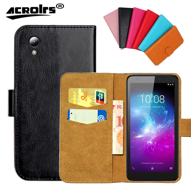 Original Case For ZTE Blade A3 A5 A7 2019 2020 Case Flip Slots Leather Wallet Cases protective shell Cover Phone Bag