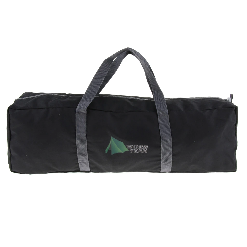 Duffel Bag with Zipper And Hand Carry Strap for Camping Hiking Tent Canopy Camping Equipment Storage Bag