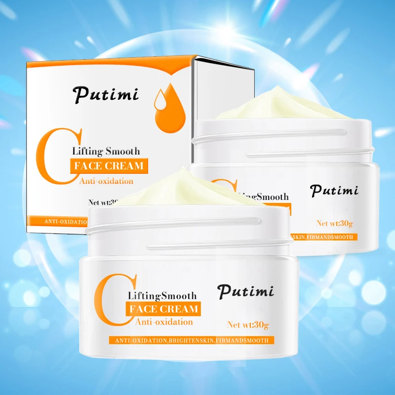 PUTIMI Anti Wrinkle Face Cream Anti-Oxidation Brighten Moisturizer Nourishing Lifting Firming Repair Skin Care Whitening Cream