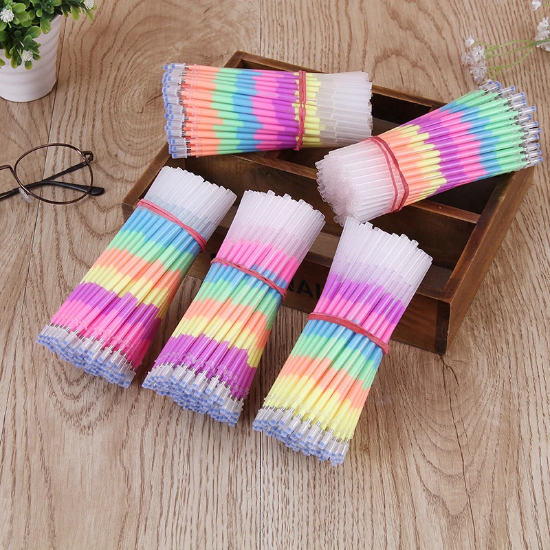 20PCS Multi Color Rainbow Highlighters Gel Pen Office & School Home Decor Party DIY Decorations Birthday Party Decortions Kids