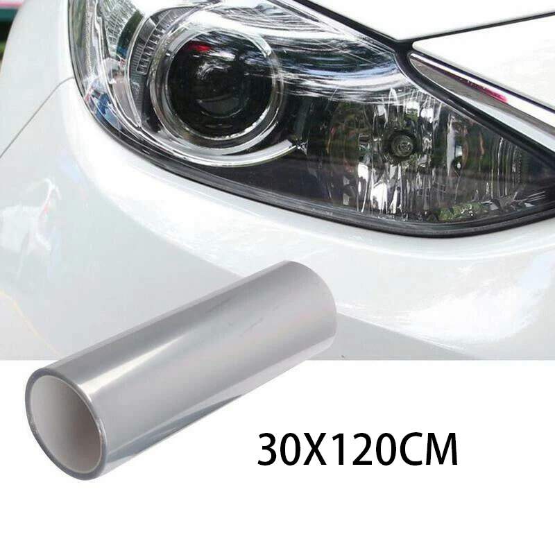30*200cm  Car Transparent Light Protector Film Bumper Hood Paint Protection Headlight Protective Film Vinyl Roll with Scrape