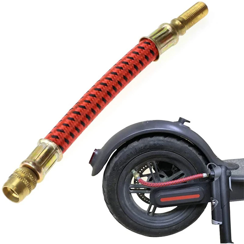 Tyre Valve Extension Adaptor for Xiaomi Mijia M365 Electric Scooter Pump Extended Nozzle Air Inflator Soft Tube