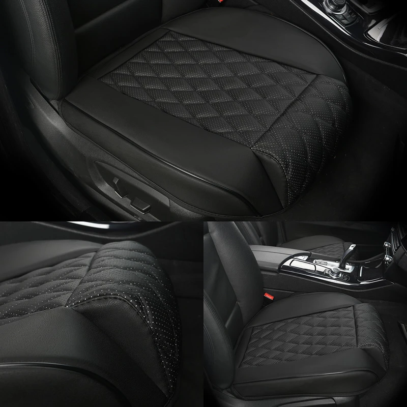 3D Breathable Leather Car Seat Cover Protector Mats Universal Automobiles Waterproof Car Van Auto Vehicle Seat Cushion Protector