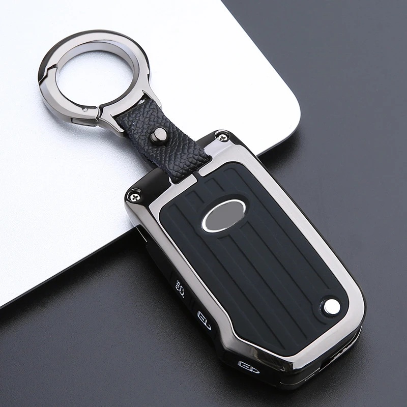 Zinc Alloy Car Remote Flip Key Case Cover For Kia Sportage Ceed Sorento Cerato Forte KX3 K5 2017 2018 2019 2020 Remote Fob Key