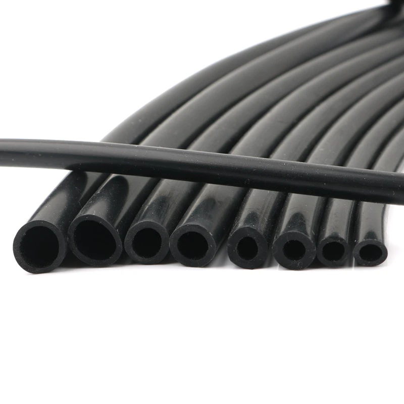 1M Black Silicone Tube 3~38mm Rubber Hose Flexible Soft Pipe For Aquarium Air Pump