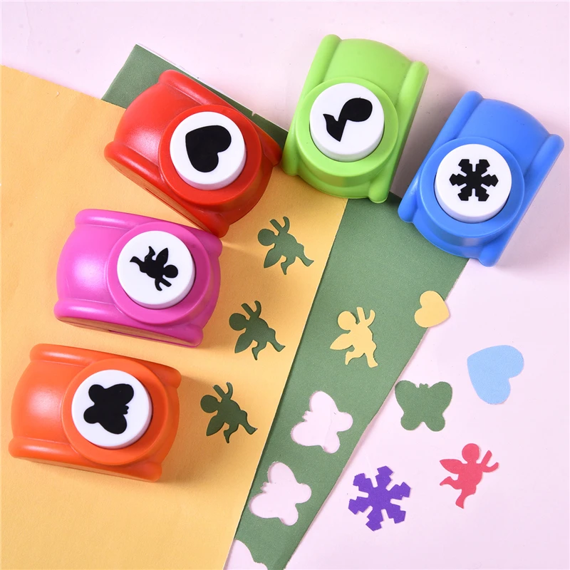 1 PCS Kid Child Mini Printing Paper Hand Shaper Scrapbook Tags Cards Craft DIY Punch Cutter Tool 18 Styles