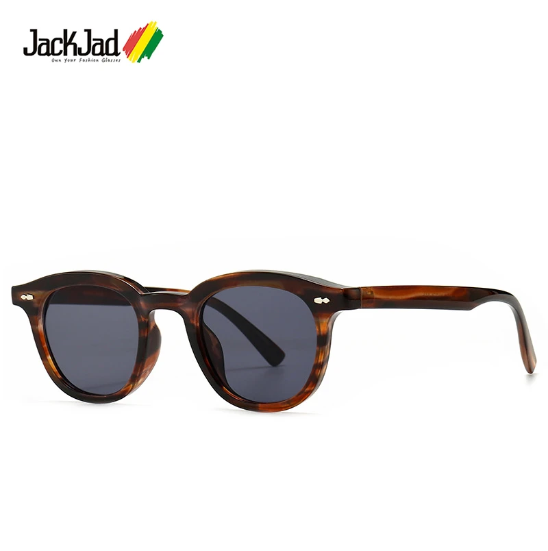 JackJad 2020 Fashion Cool Vintage Round Style DAY Sunglasses Tint Ocean ins Popular Brand Design Sun Glasses Oculos De Sol 86374