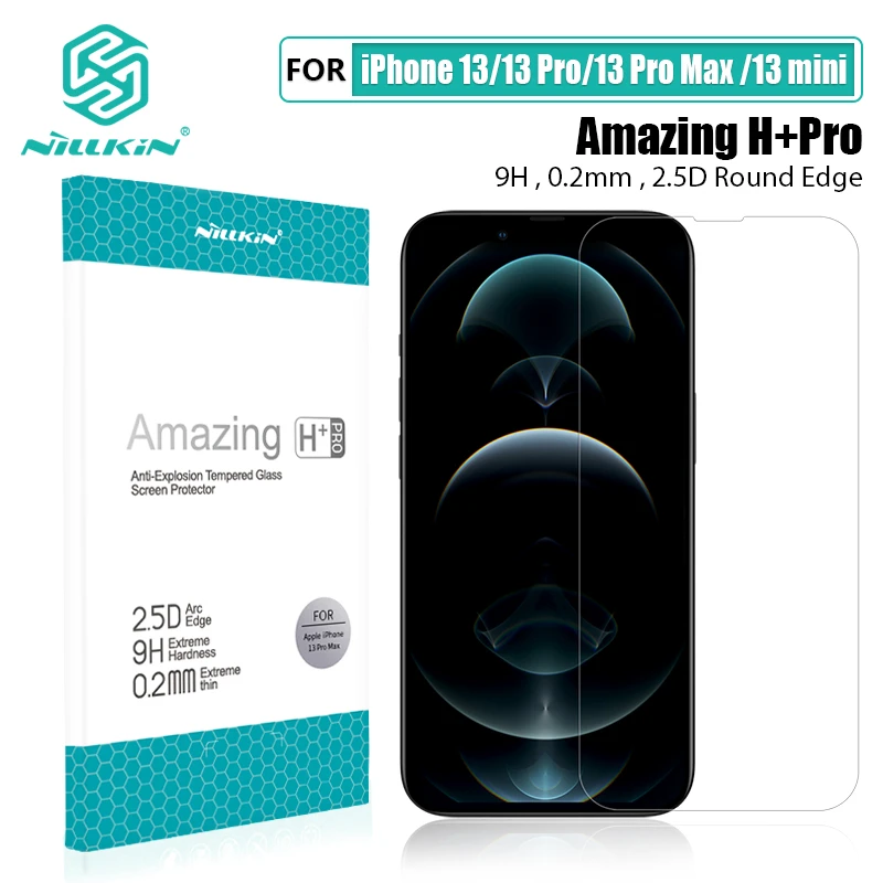 NILLKIN For iPhone 13 Pro Max Screen Protector For iPhone 13 Pro for iPhone 13 CP+Pro /H+ProTempered Glass for iPhone 13 mini