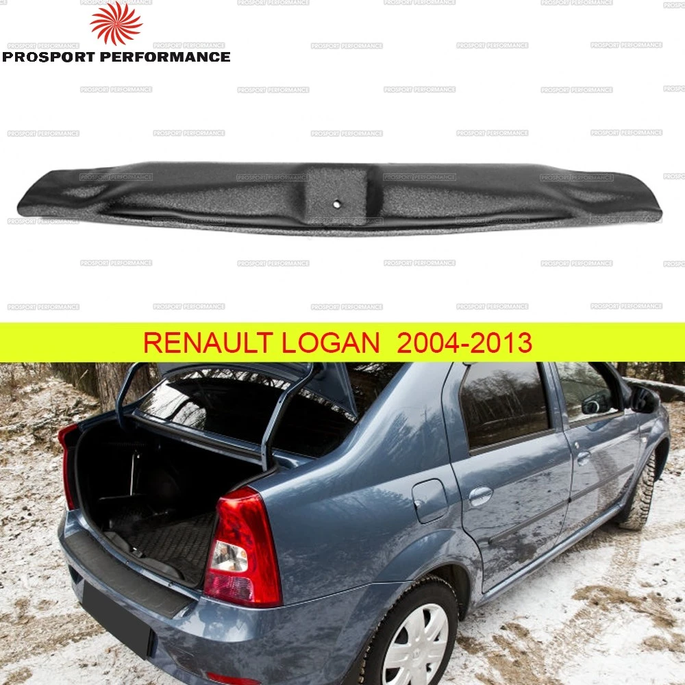 Guard cover on threshold in trunk for Renault Logan 2004-2013 ABS plastic scratch protective molding pad step plate inner trim the sill styling tuning exterior
