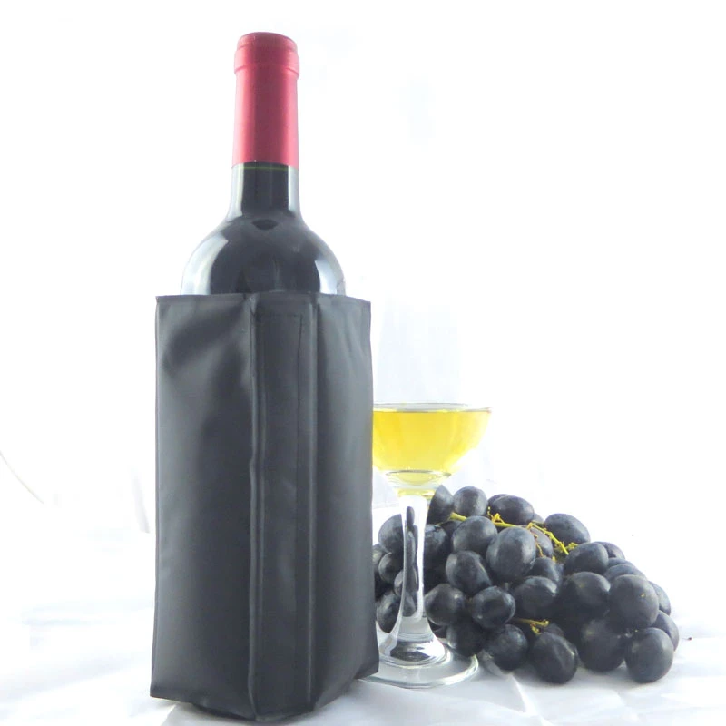 Wine Cooling Holder Ice Bag Jelly Picnic Beverage Cooler Bottle Sleeve Soft Drink Rack Bar Tools  For Beer Champagne Wine Bucket