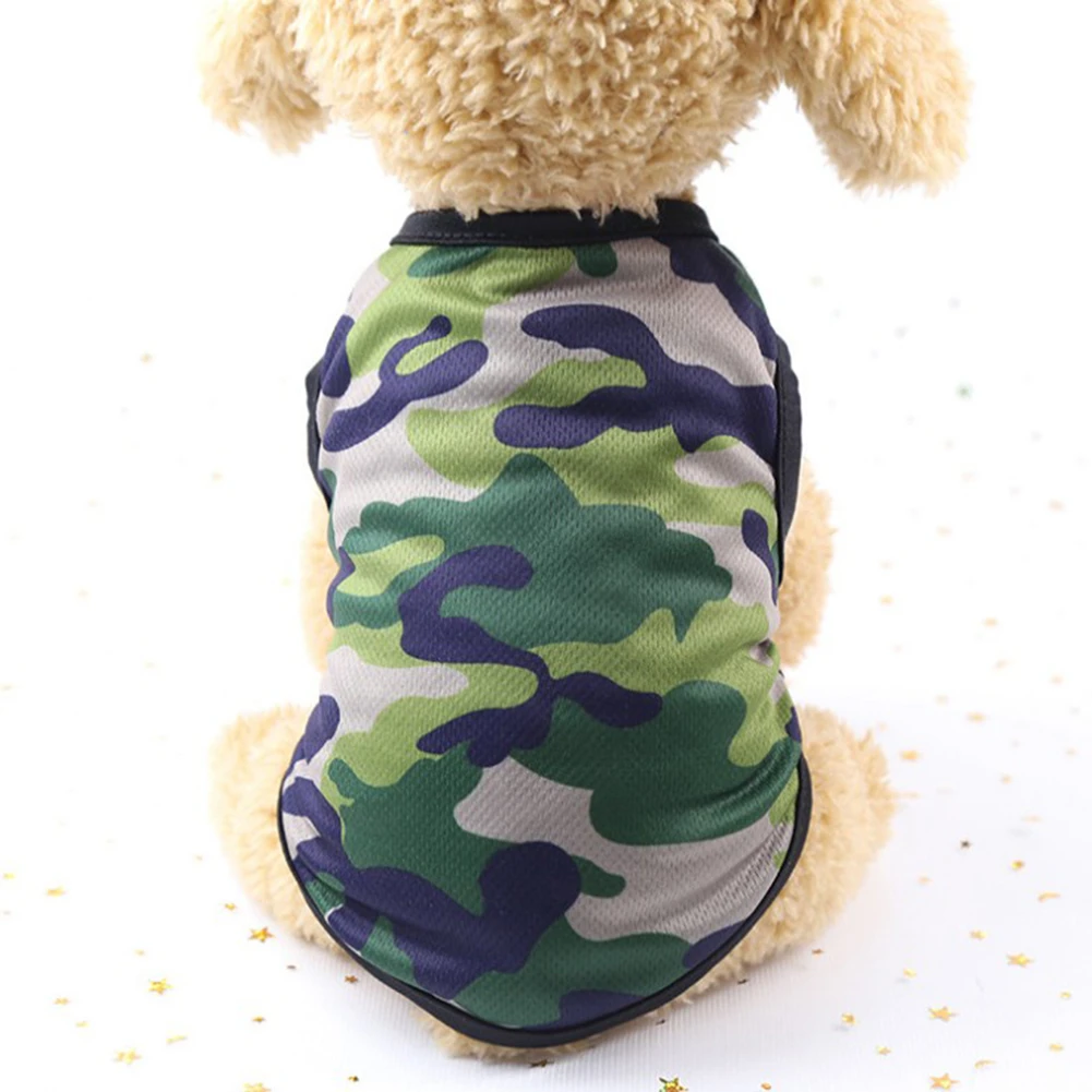 Pet Clothing for Dog Clothes For Small Dog Cute Camouflage Vest For Small Dogs Coat Jacket Puppy Costume Vest Apparel Chihuahua