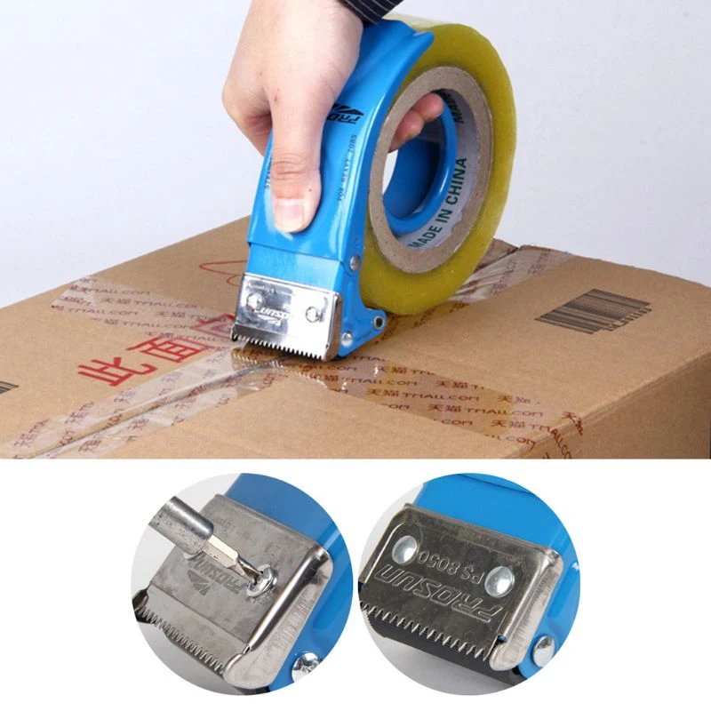 Tape Cutter Dispenser Manual Sealing Device Baler Carton Sealer Width 48mm/1.89in Packager Cutting Machine Easy To Operate