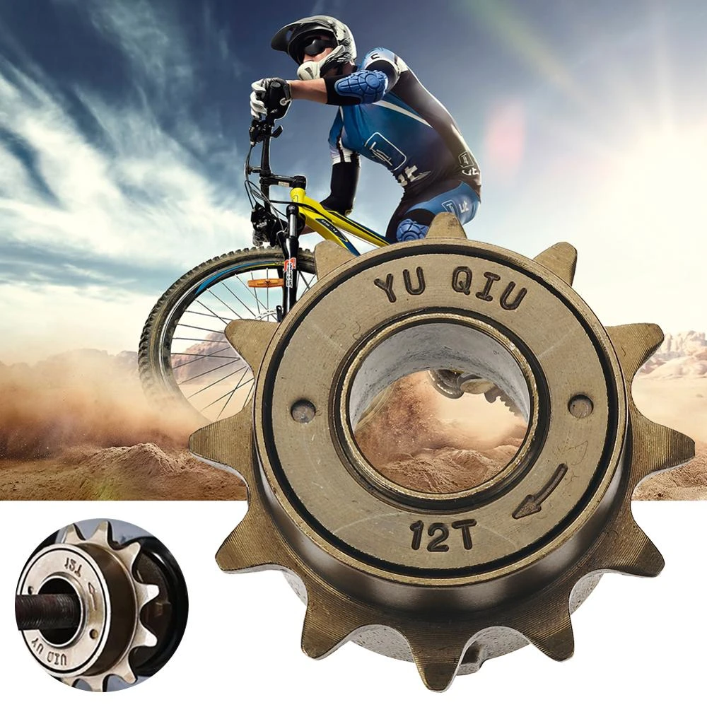 12/14/16/18T Teeth 18/34mm Single Speed Bicycle Freewheel Flywheel Sprocket Gear Steel Bicycle Accessories