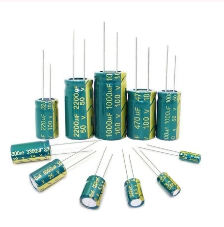 High Frequency Low ESR 6.3V 10V 16V 25V 35V 50V 400V 450V 22UF 47UF 100UF 220UF 330UF 470UF 680UF 1000UF 1500UF 2200UF