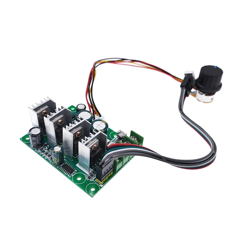 PWM DC motor speed controller Digital display  0~100% adjustable drive module 6V~60V Input Max30A